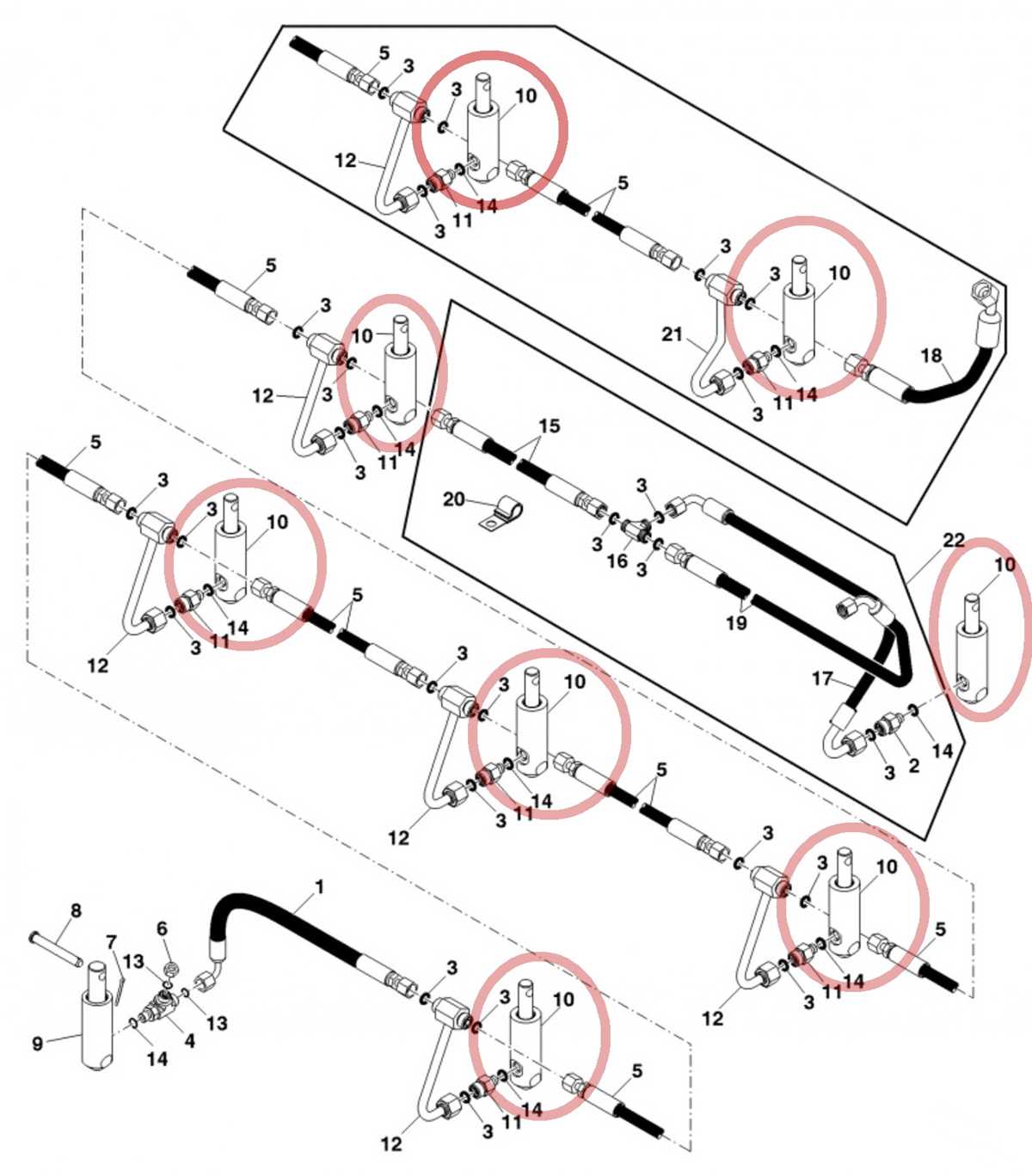 john deere 635f parts diagram