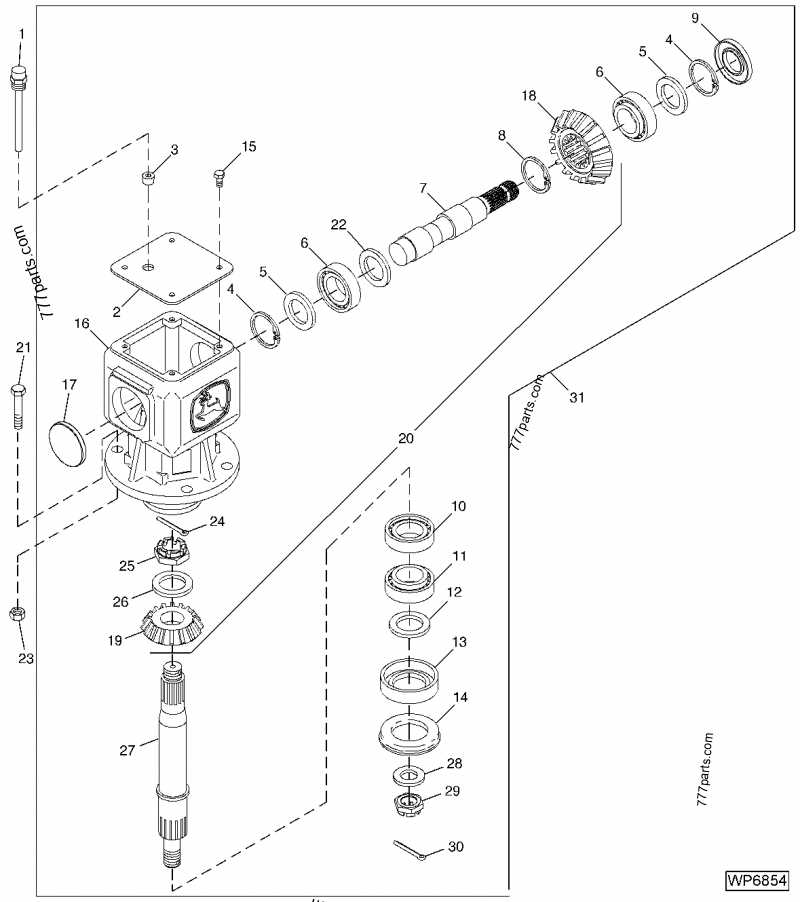 john deere hx15 parts diagram