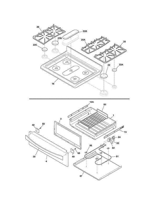 kenmore gas oven parts diagram kenmore gas oven parts diagram