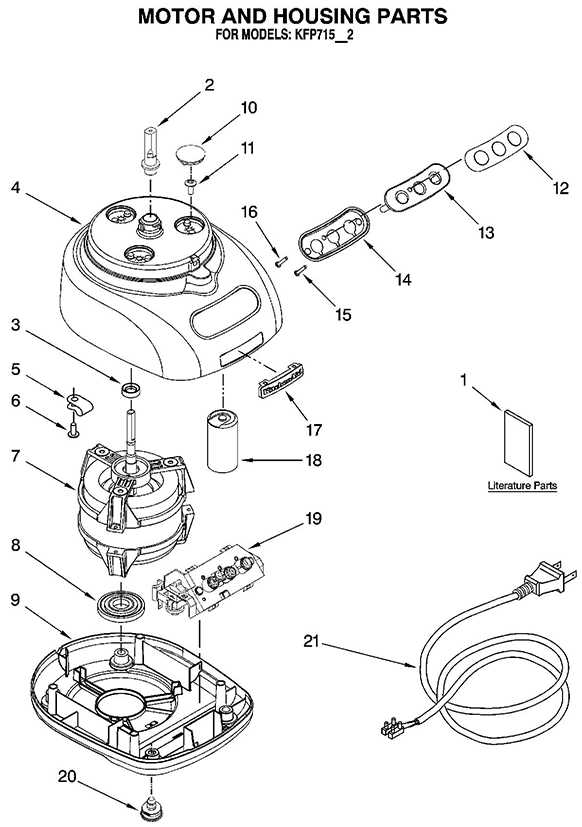 kitchenaid 600 parts diagram