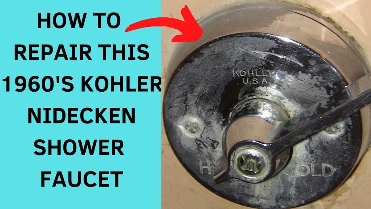 kohler shower faucet parts diagram kohler shower faucet parts diagram