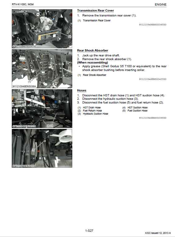 kubota rtv x1100c parts diagram