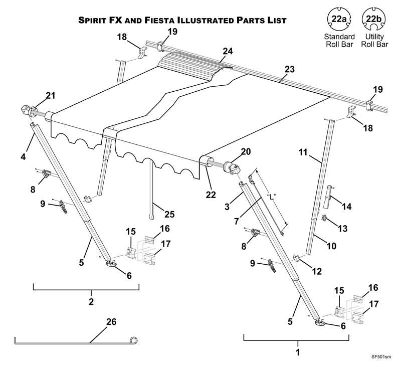 lippert awning parts diagram