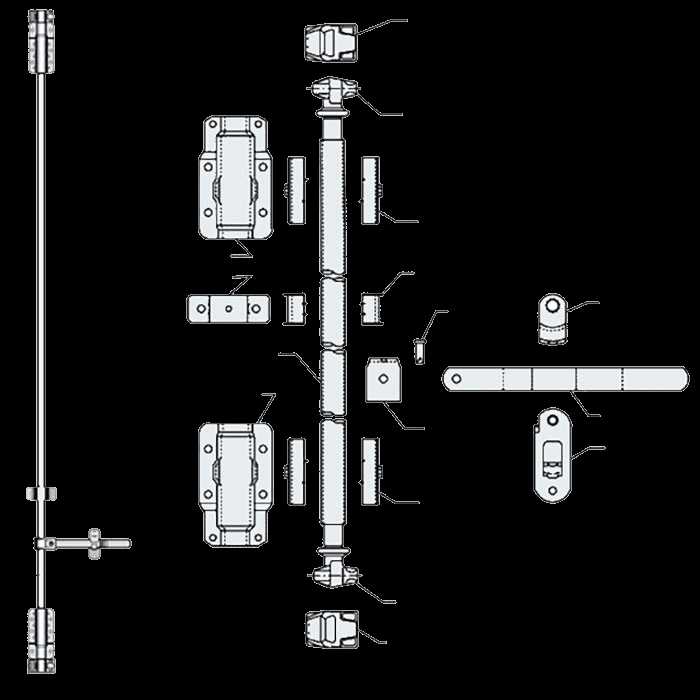 lock parts diagram