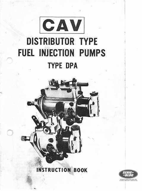 lucas cav injection pump parts diagram
