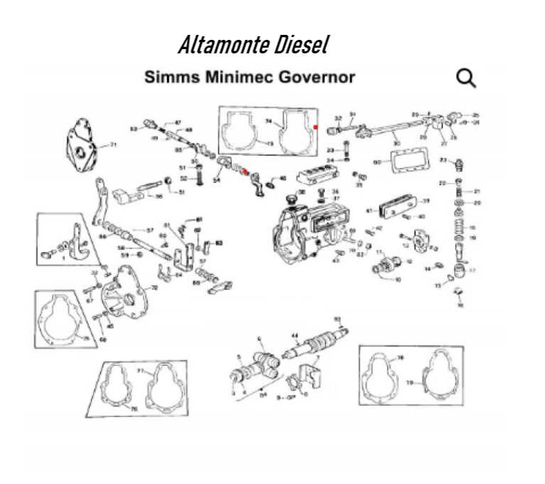 lucas cav injection pump parts diagram