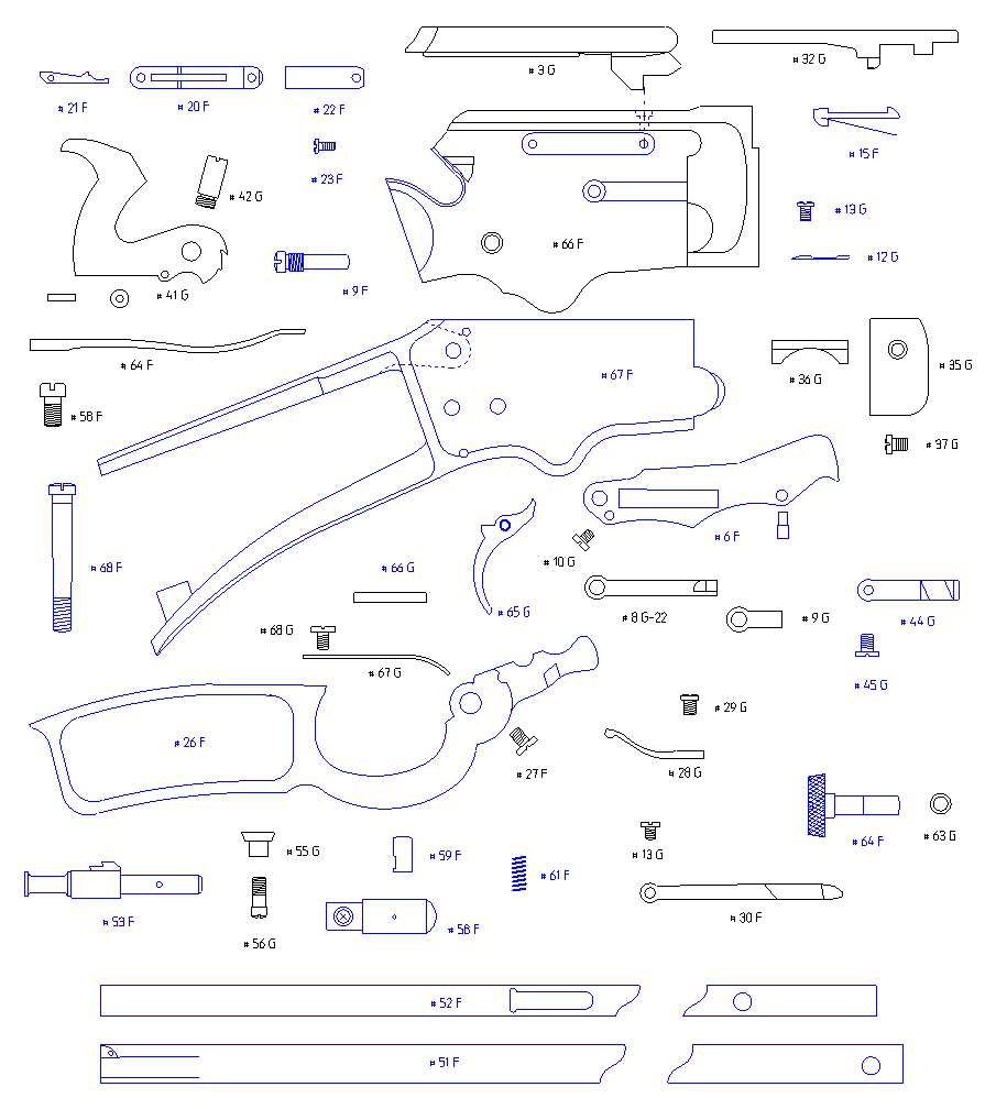 marlin model 39a parts diagram