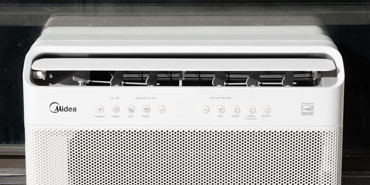 midea u shaped air conditioner parts diagram