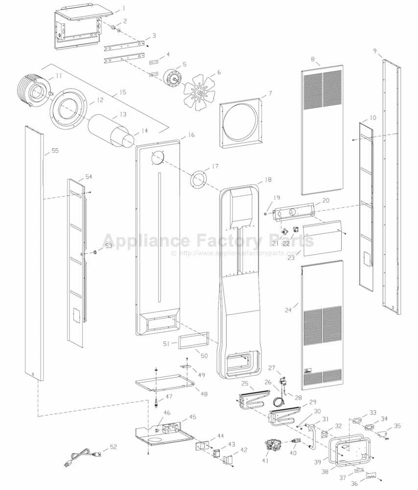 mobile home coleman furnace parts diagram