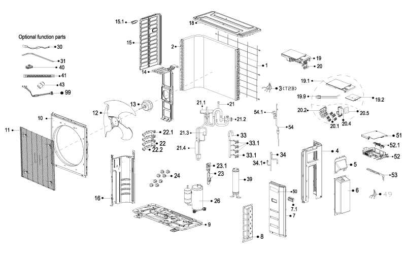 mrcool parts diagram