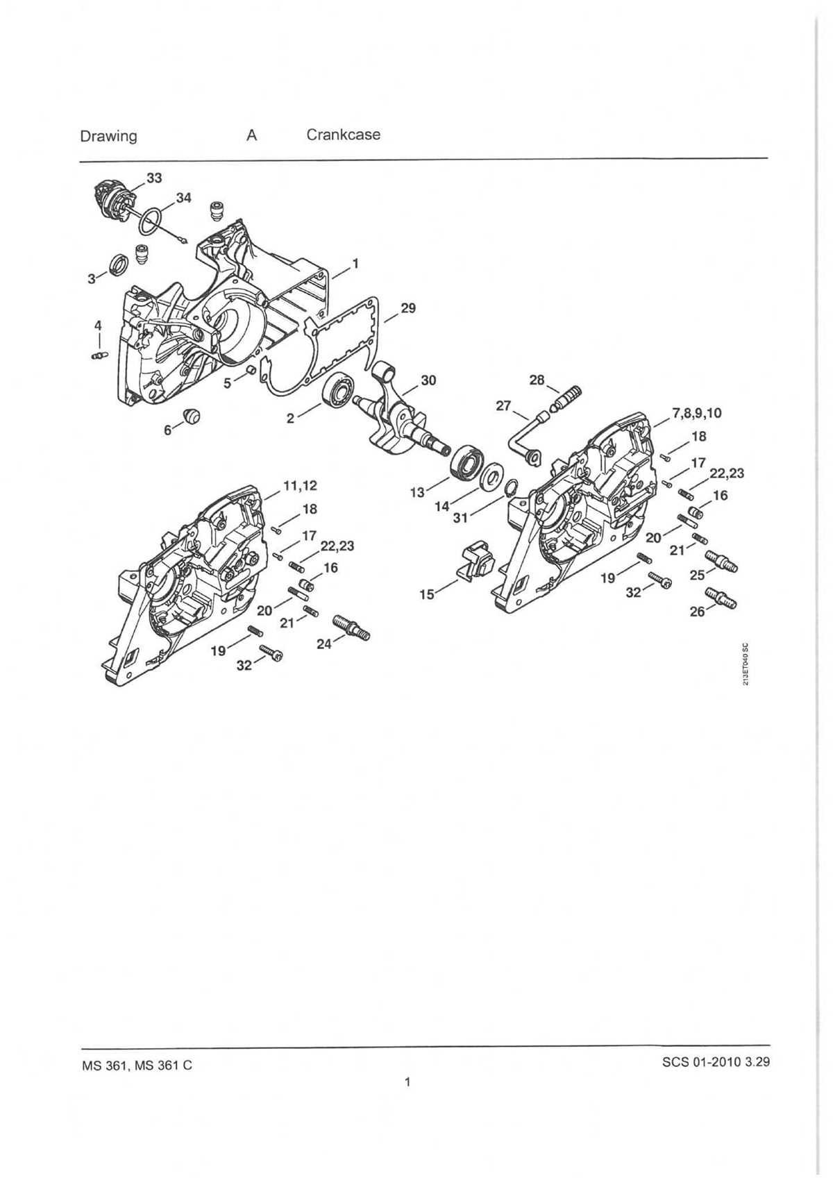 ms361 parts diagram
