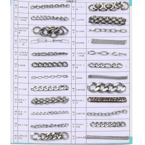 necklace parts diagram
