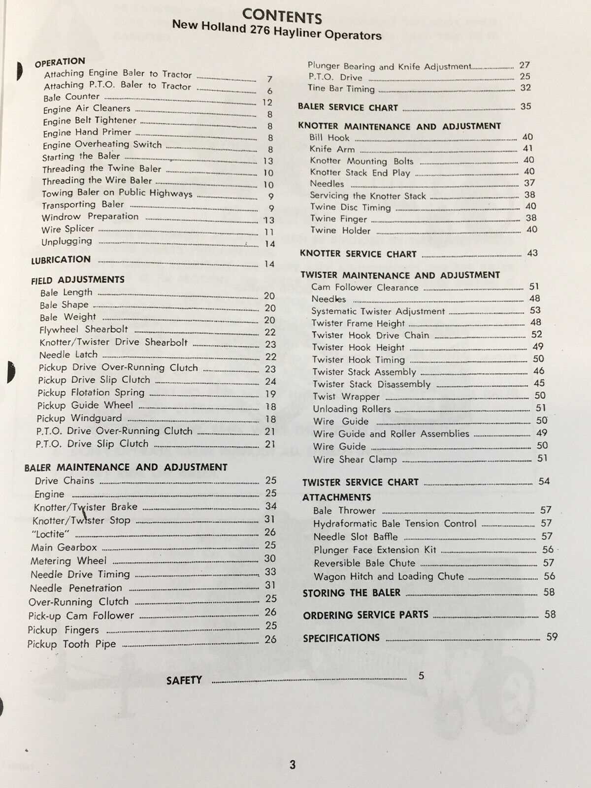 new holland 276 baler parts diagram