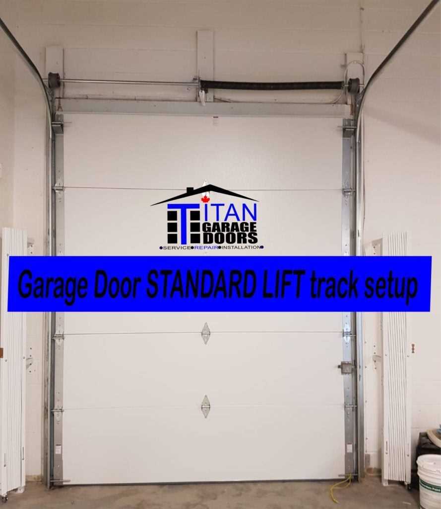 old garage door parts diagram
