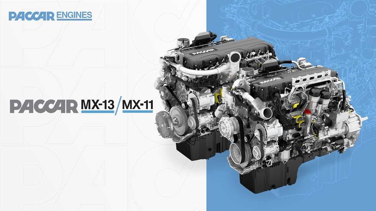 paccar mx 13 engine parts diagram