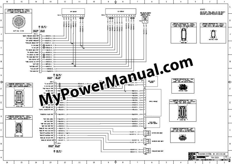 paccar mx 13 engine parts diagram