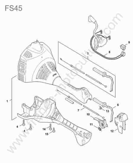 parts diagram stihl fs45