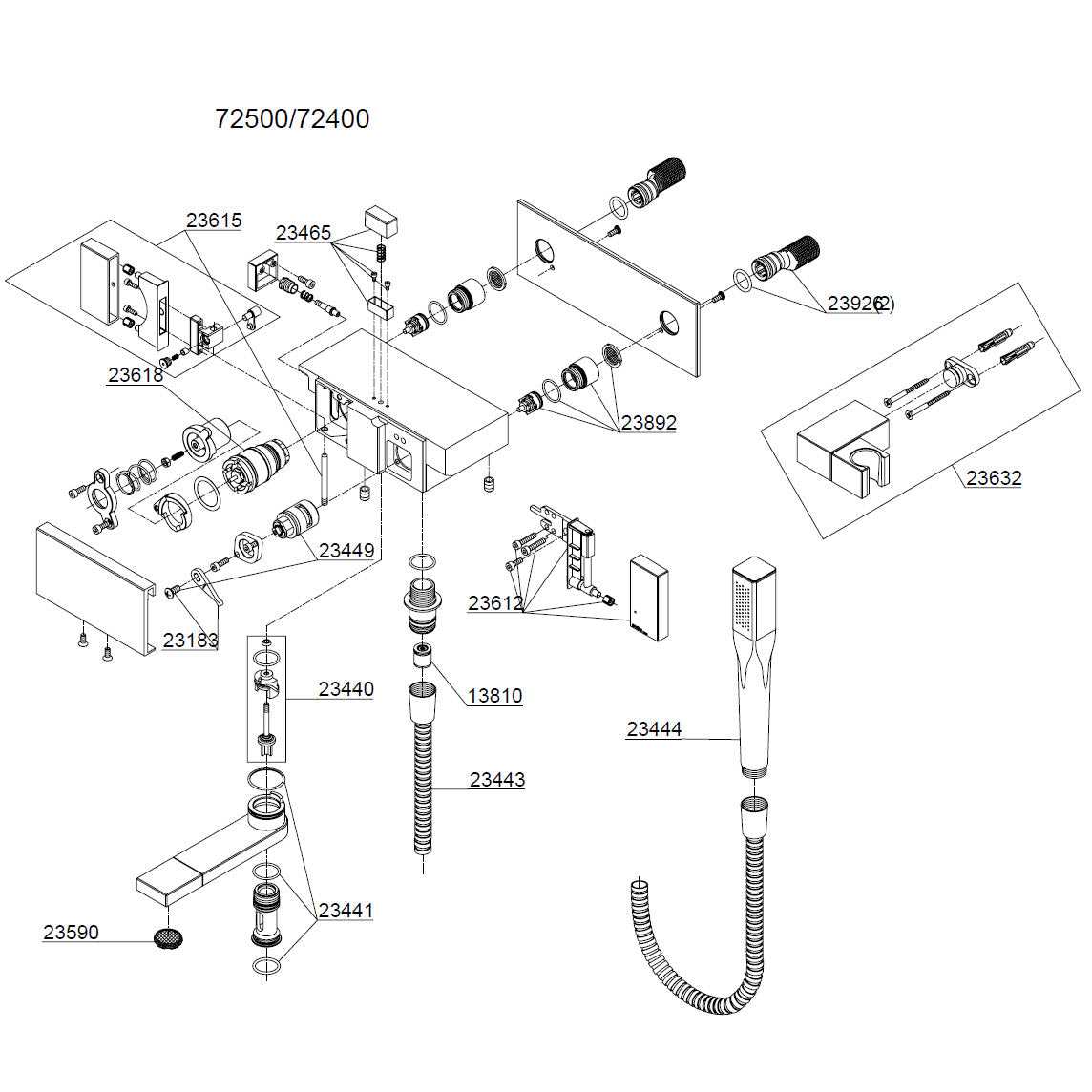 parts of a shower diagram parts of a shower diagram