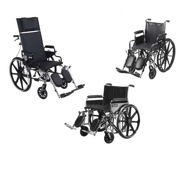 parts of a wheelchair diagram