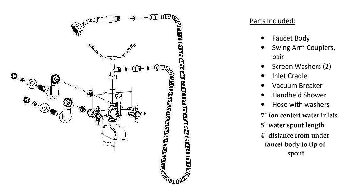pegasus bath faucet parts diagram 831 670