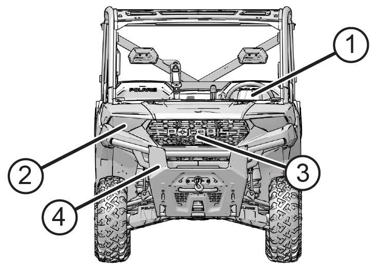polaris ranger xp 1000 parts diagram