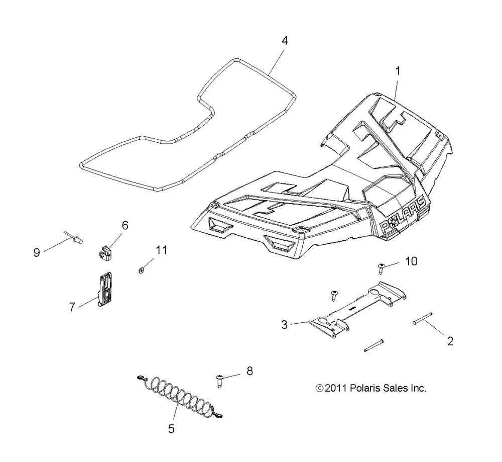 polaris sportsman 500 ho parts diagram