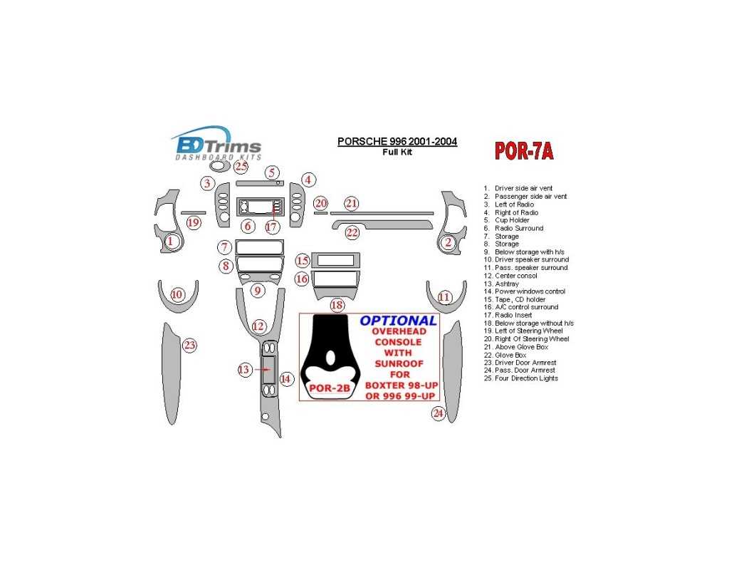 porsche 996 parts diagram porsche 996 parts diagram