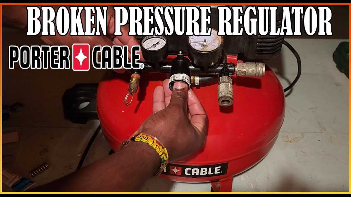 porter cable 6 gallon air compressor parts diagram