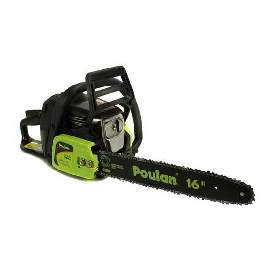 poulan p3314 chainsaw parts diagram