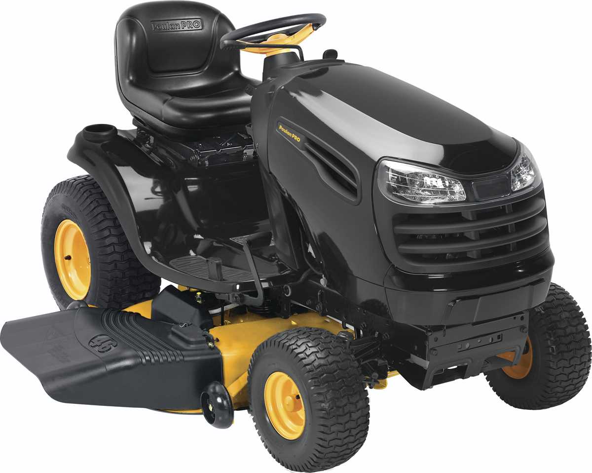 poulan pro lawn mower parts diagram