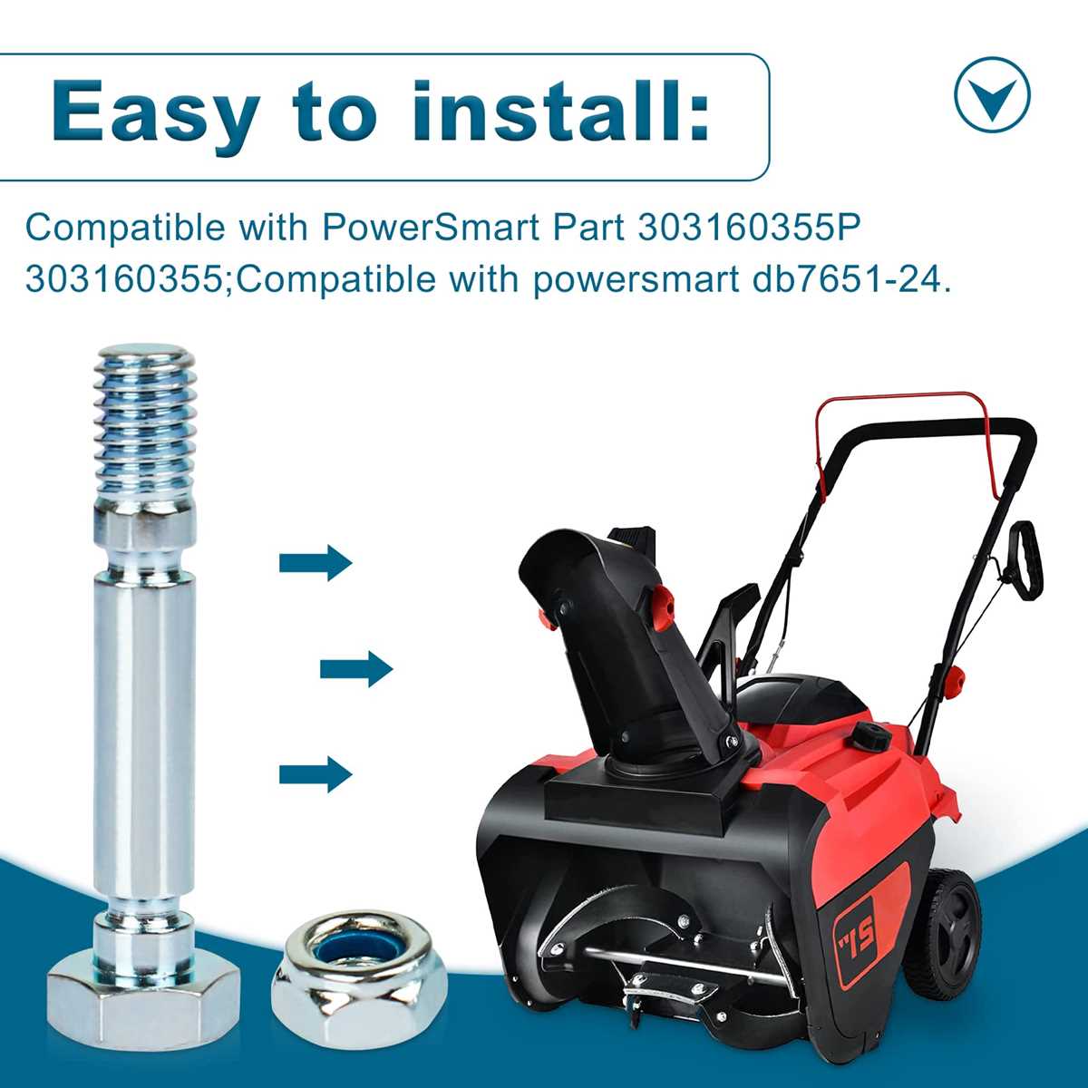 powersmart snow blower parts diagram