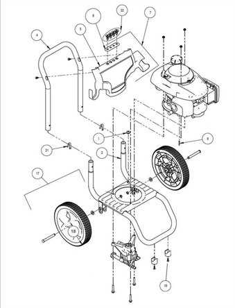 pressure washer parts diagram