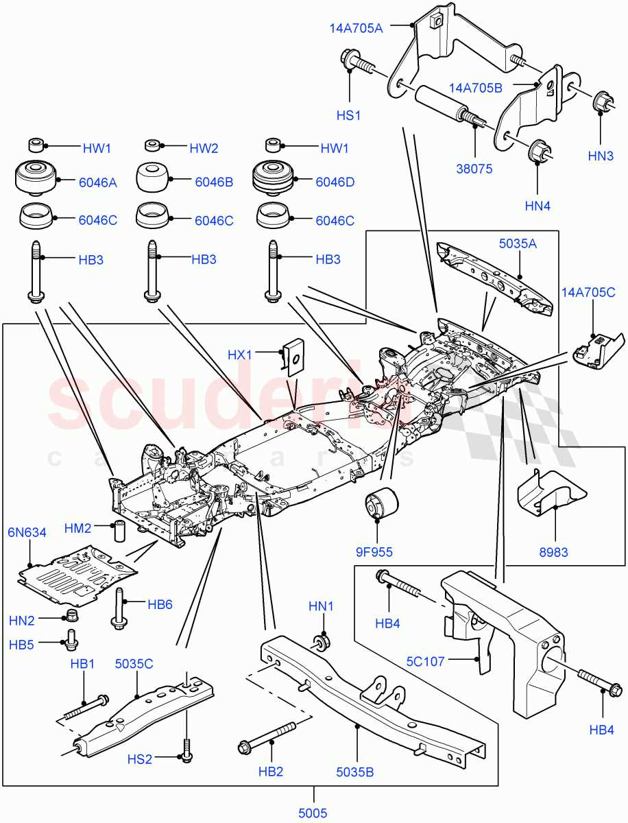 range rover parts diagram