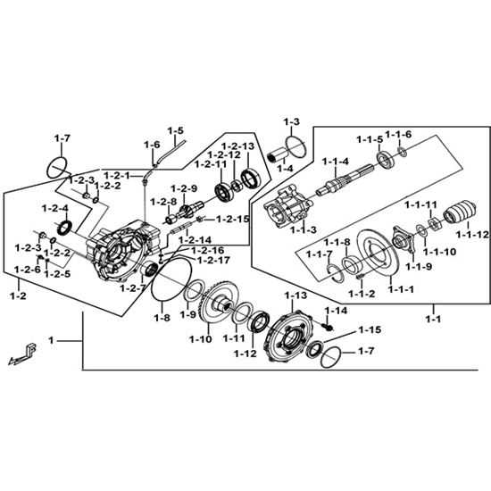 rear differential parts diagram