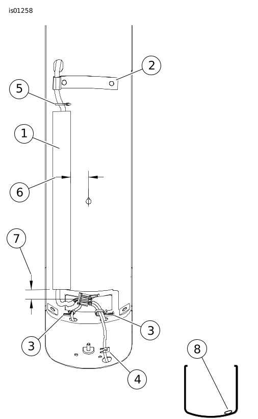 reliance 606 water heater parts diagram