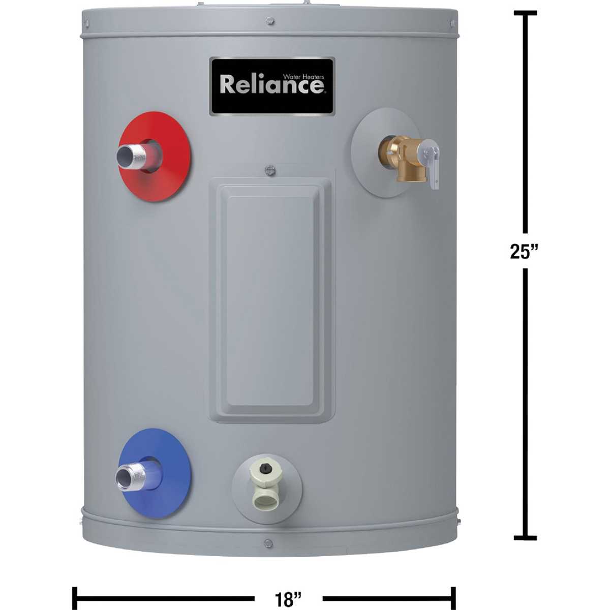 reliance 606 water heater parts diagram