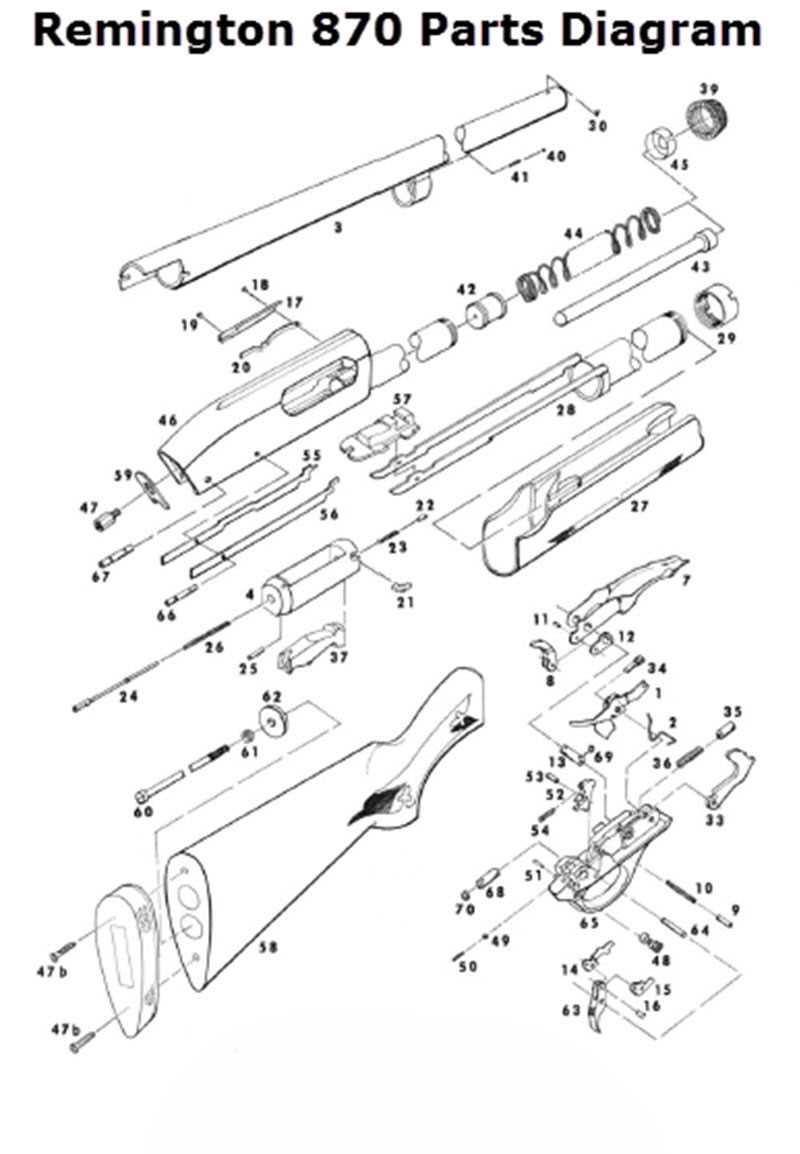 remington 11 87 parts diagram