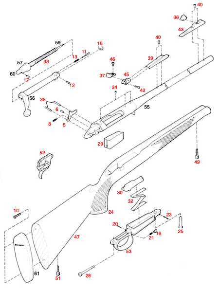 remington 1187 parts diagram