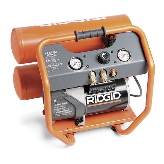 ridgid air compressor parts diagram
