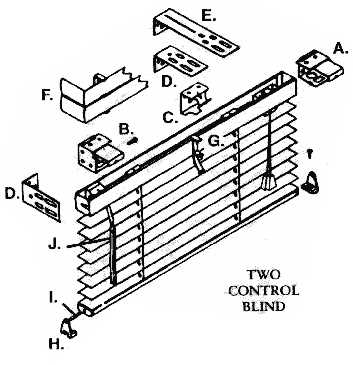 roller shade parts diagram