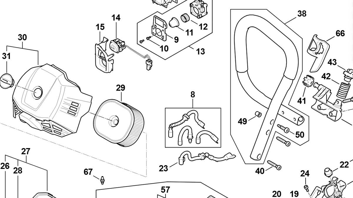 ryobi chainsaw parts diagram