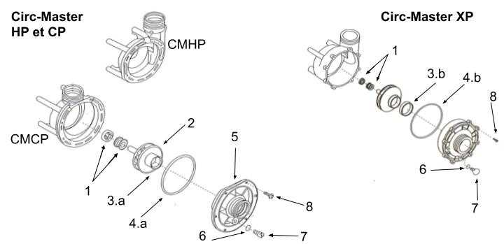 saluspa pump parts diagram