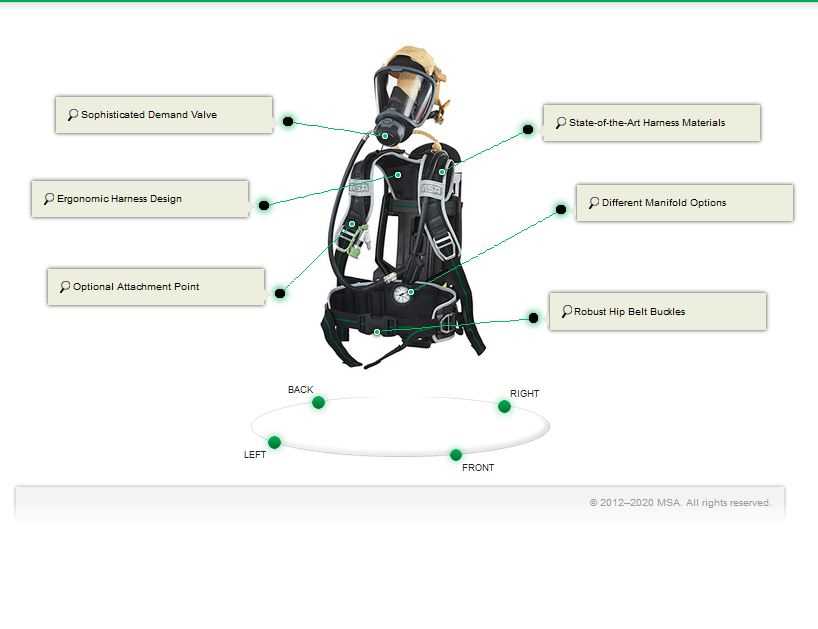 scba parts diagram