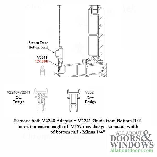 screen door parts diagram screen door parts diagram