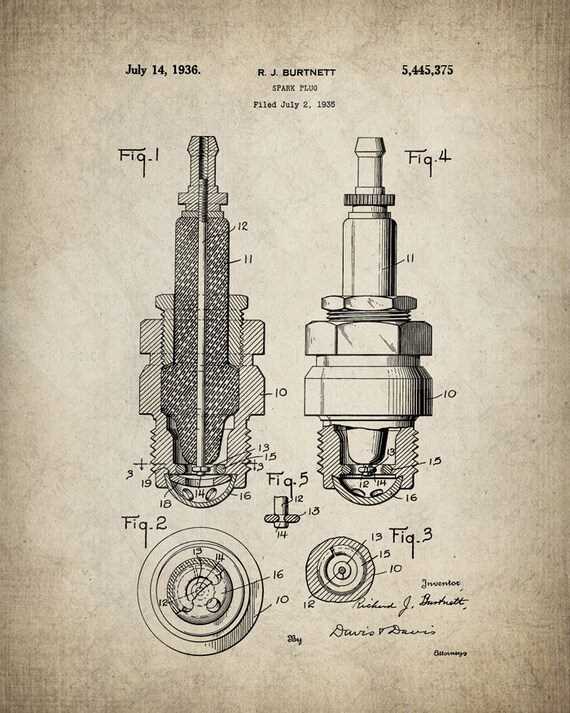 spark plug parts diagram