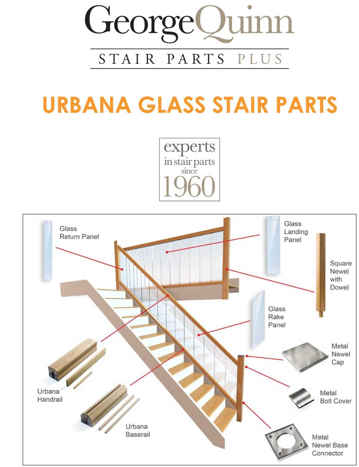 staircase parts diagram
