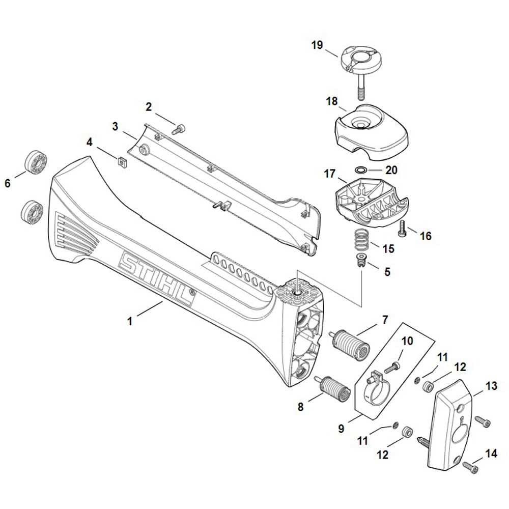 stihl fs 40 c parts diagram