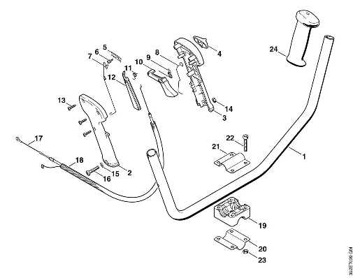 stihl fs85 parts diagram