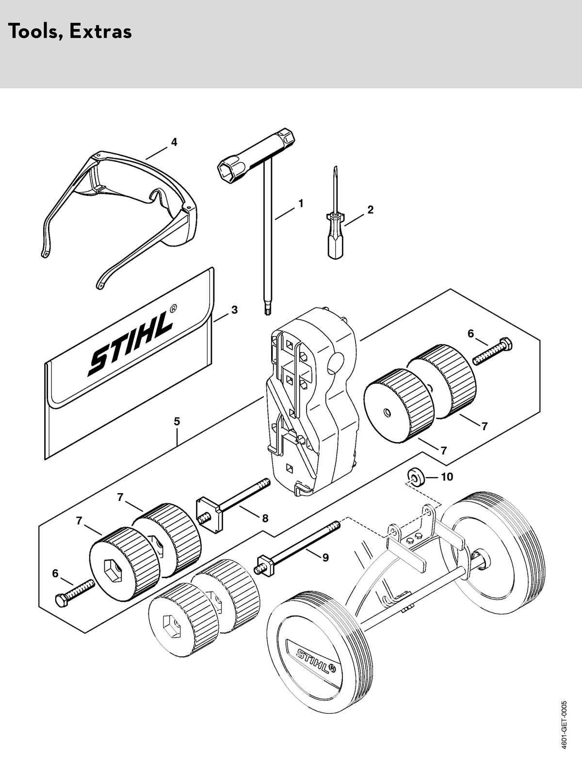 stihl hs80 parts diagram