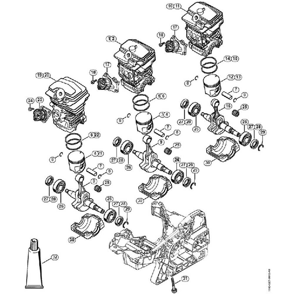 stihl ms 251 parts diagram